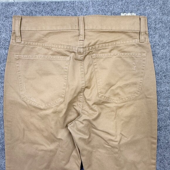 J.Crew Womens Patchwork Vintage Straight Chino Pants Size 25 NEW - Picture 4 of 14